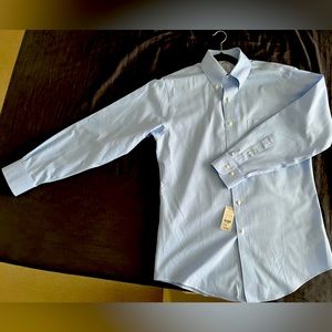 brooks brothers light blue dress shirt size 15 1/2 - 2/3